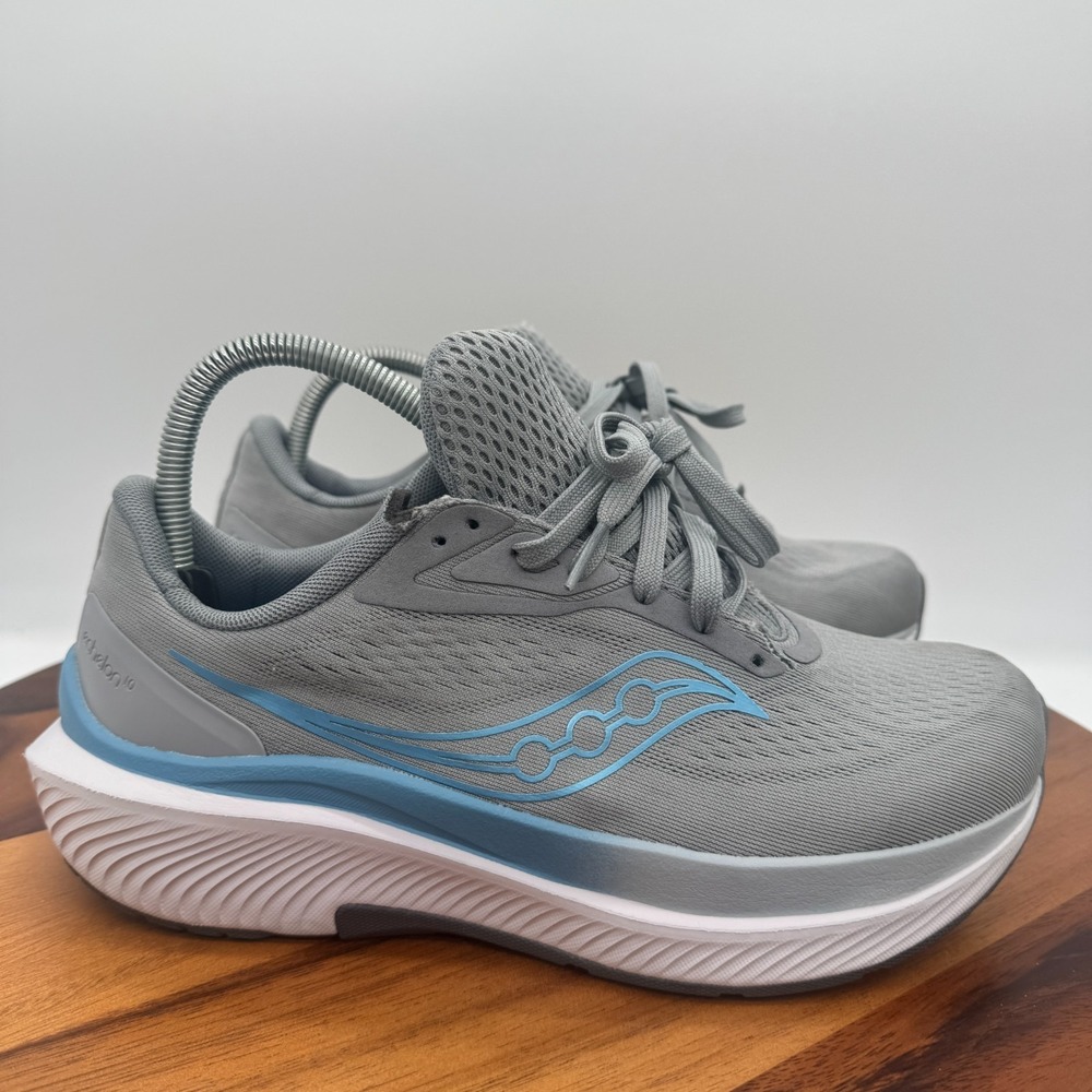 Saucony Echelon 10 Shoes Womens 8.5 Extra Wide Running Sneakers Flint Breeze *